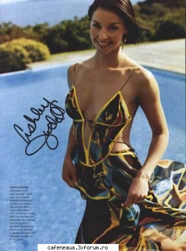Ashley Judd - gata cu ea..ca ma sperie..mai bine ashley - Monden