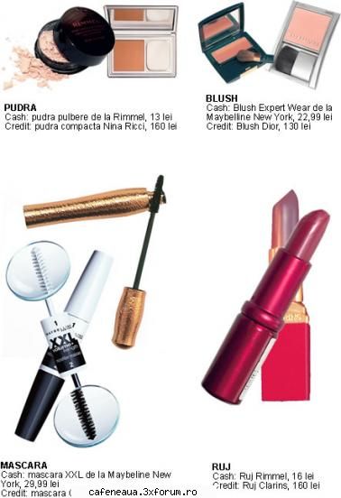 cu si despre machiaj - produse cosmetice - Femeia moderna